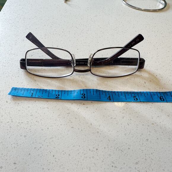 Foster Grant Reading Glasses Frames Jason Brown Rectangle FRAMES ONLY LO1014 - Picture 12 of 13